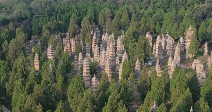 Shaolin Temple Aerial Drone 4K