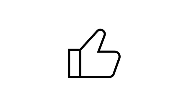 Thumbs Up Hand Icon
