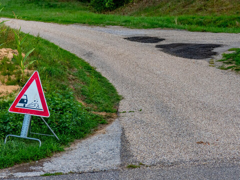 Strassensch&auml;den und Rollsplitt