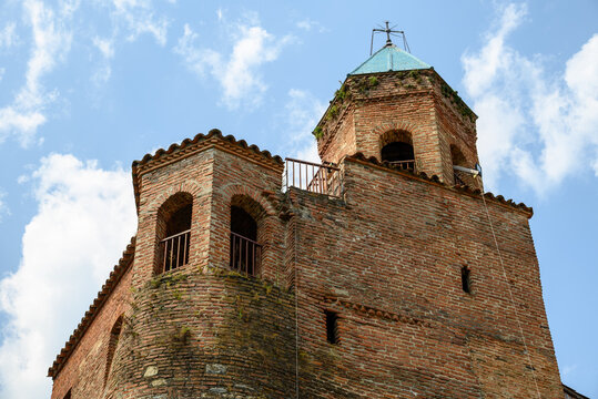 Gremi citadel and monastic complex with the Church of the Archangels in Kakheti, eastern region of Georgia