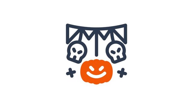 Halloween pumpkin background