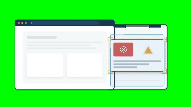 Browser Isolation for Web Threat Protection Green Screen 4K