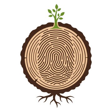 tree stump vector