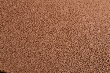 Close Up Detailed Texture Of Brown Suede Fabric Material © Traan