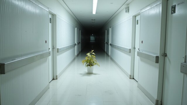 Liminal Hospital Corridor