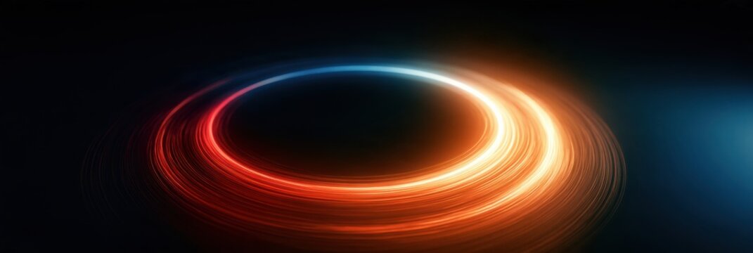This render illustrates an innovation cycle with different colored phases representing insight, creation, launch, feedback, and iteration.