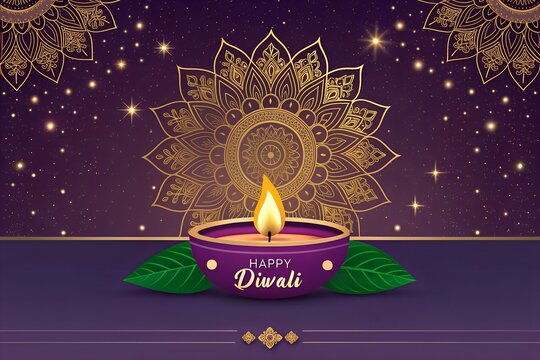 Happy Diwali, Indian Rangoli and fireworks, happy diwali indian festival , happy diwali poster, flyer, website banner design