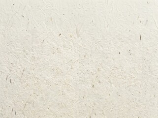Fototapeta premium Off white paper texture background with empty space for text. Simple light cream color surface. Blank cardboard sheet 