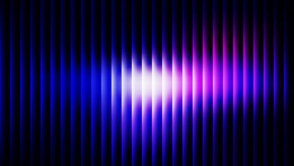 Abstract vertical lines gradient transitioning from deep blue to vibrant magenta © Designer Stock 