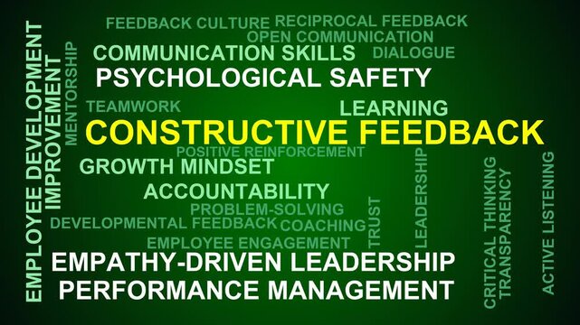 Constructive Feedback Word Cloud