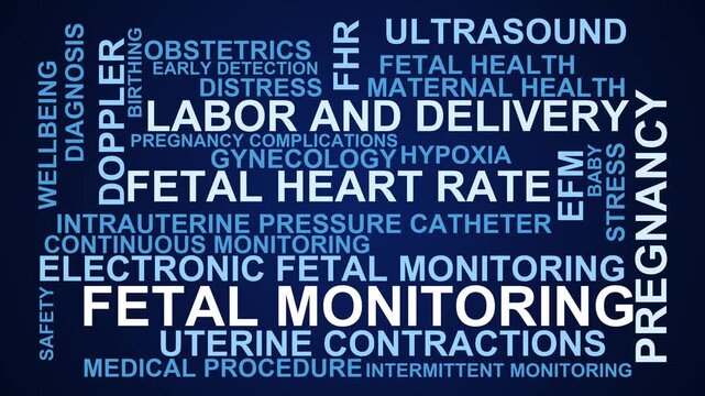 Fetal Monitoring Word Cloud