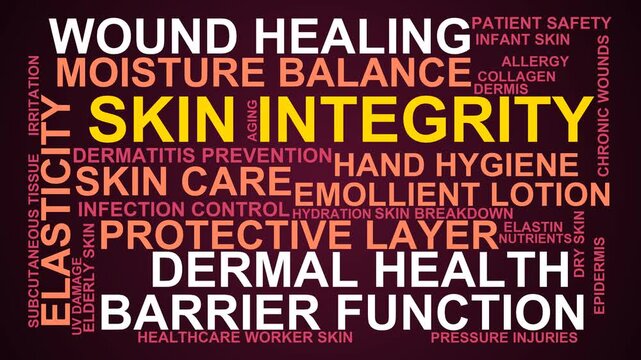 Skin Integrity Word Cloud