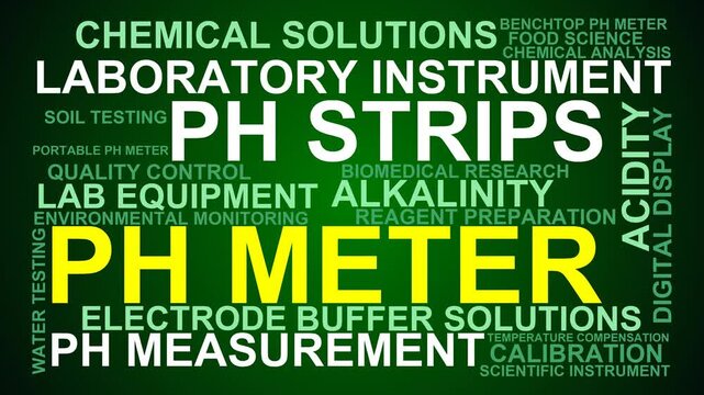 Ph Meter Word Cloud