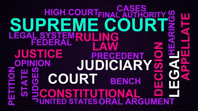 Supreme Court Word Cloud
