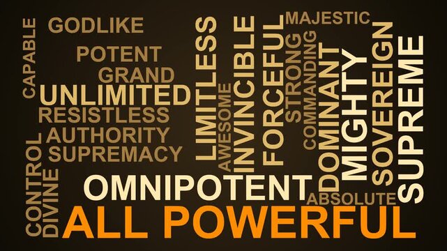 All Powerful Word Cloud