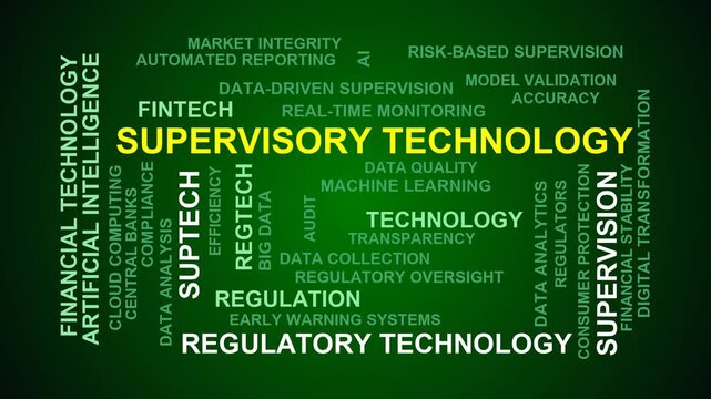 Supervisory Technology Word Cloud