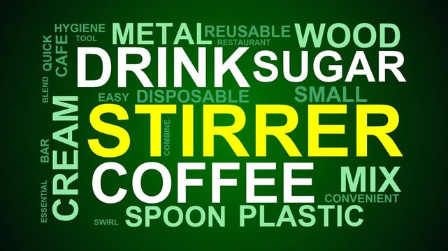 Stirrer Word Cloud