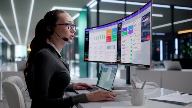 Customer Service Agent Using Computer