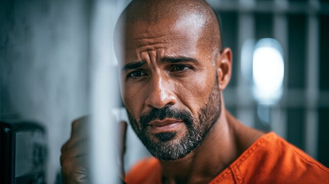 trapped in a phone call from inside the prison