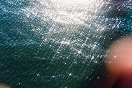 Starry Reflections on Blue Water