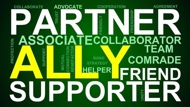 Ally Word Cloud