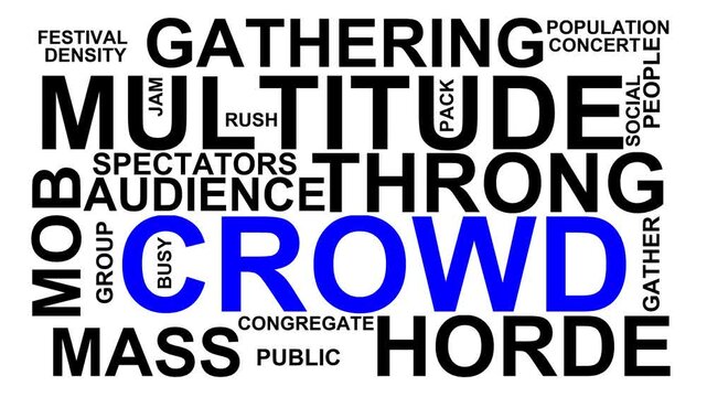Crowd Word Cloud