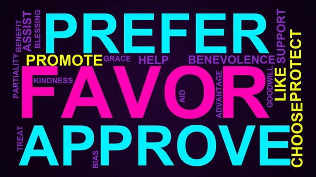 Favor Word Cloud