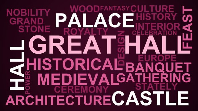 Great Hall Word Cloud