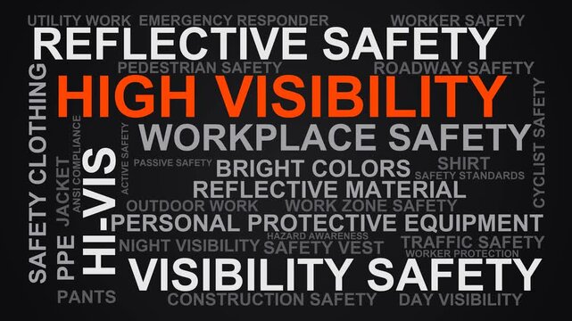 High Visibility Word Cloud