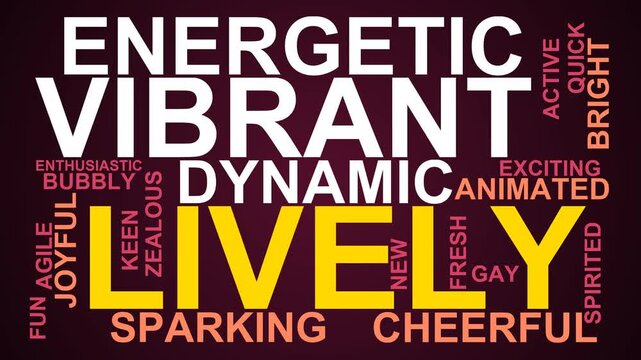 Lively Word Cloud