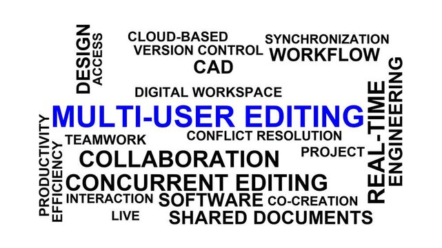 Multi-User Editing Word Cloud