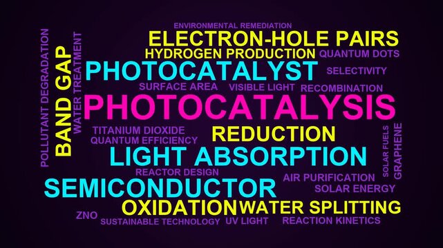 Photocatalysis Word Cloud