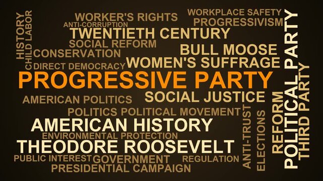 Progressive Party Word Cloud