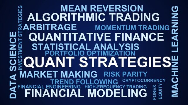Quant Strategies Word Cloud