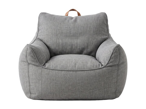 Comfortable Grey Bean Bag Chair