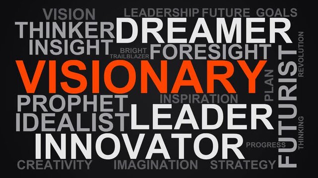 Visionary Word Cloud