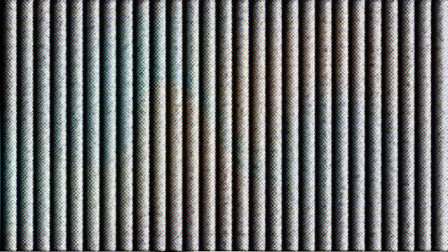 Monochrome Halftone Reeded Glass Texture Background