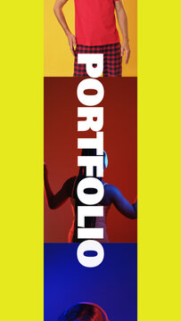 Vertical Portfolio Slideshow