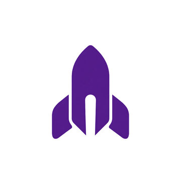 Abstract Black and White Rocket Space Vector Logo Design with Surfboard Symbol, Spaceship Icon, Cartoon Illustration and Modern Graph