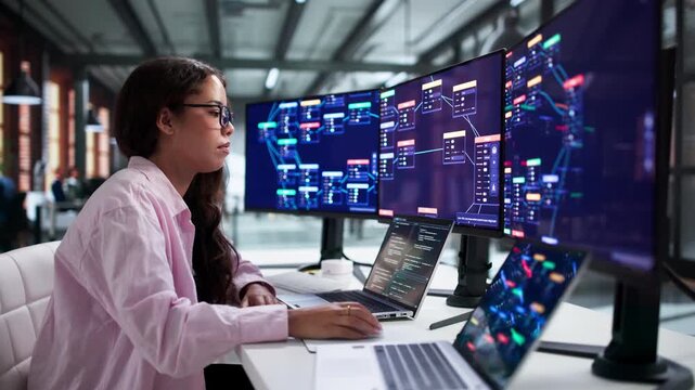 Software Developer Builds Workflows