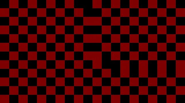 Abstract red and black optical illusion pattern graphic background texture