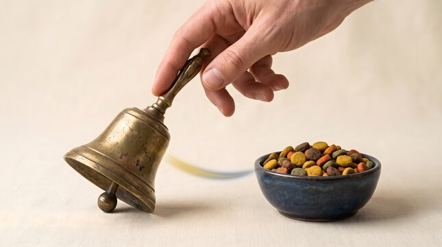 Conditioned Association with Brass Bell and Reward Food