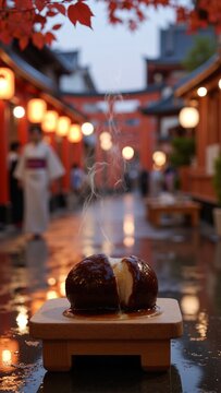 Delicious Mitarashi Dango