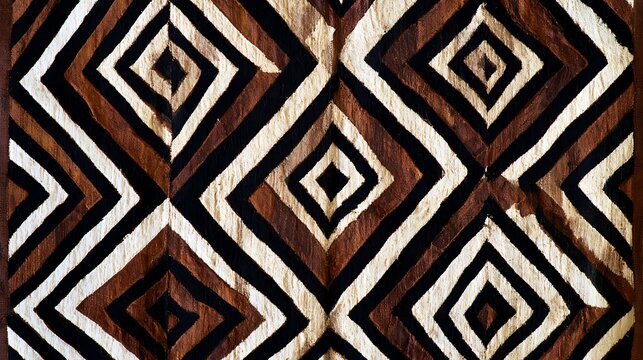 African kuba cloth textile pattern background