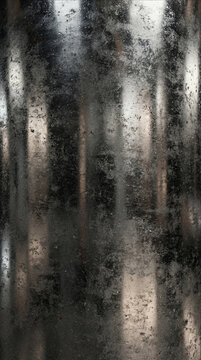 Chrome metal texture with grunge details