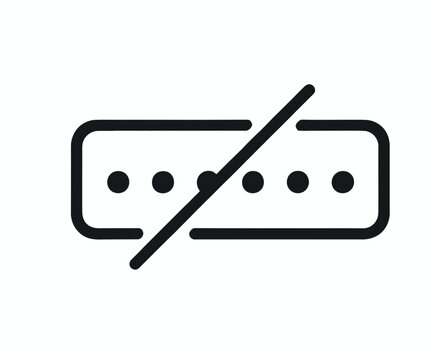 Passwordless Login Outline Icon