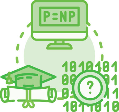 Quantitative aptitude concept. Ratio distance, percentage average, combination permutation icon vector illustration