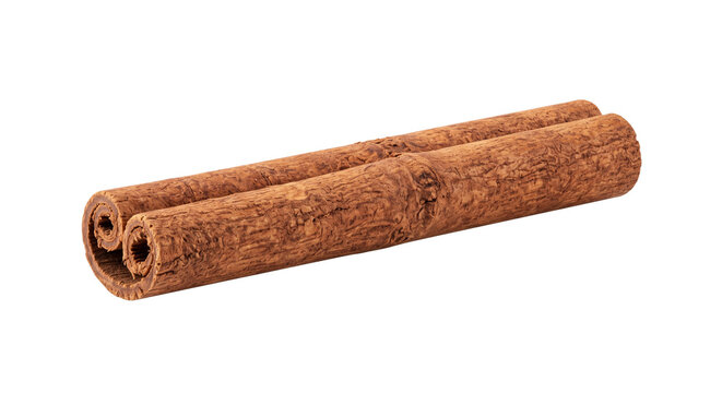cinnamon sticks isolated on transparent background