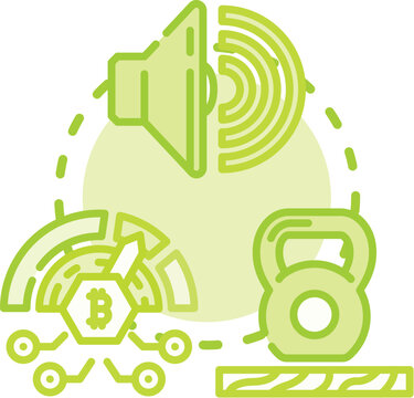 Toughness concept. Strength tenacity, endurance stamina, hardness resilience icon vector illustration