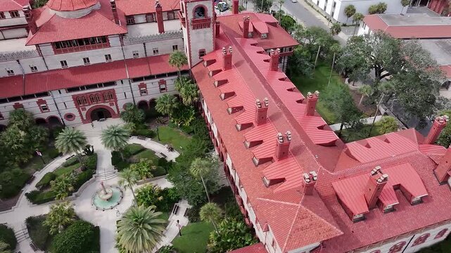 aerial view of St. Augustine